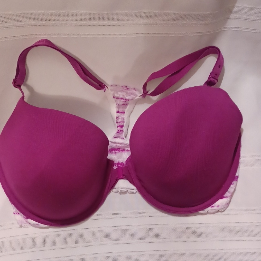 NWOT Women's Purple  Lined Demi Bra